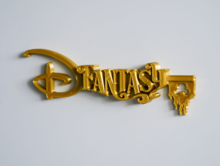 DCL Fantasy Key Cruise Ship Magnet 3d Print - Magical Pixel Shop