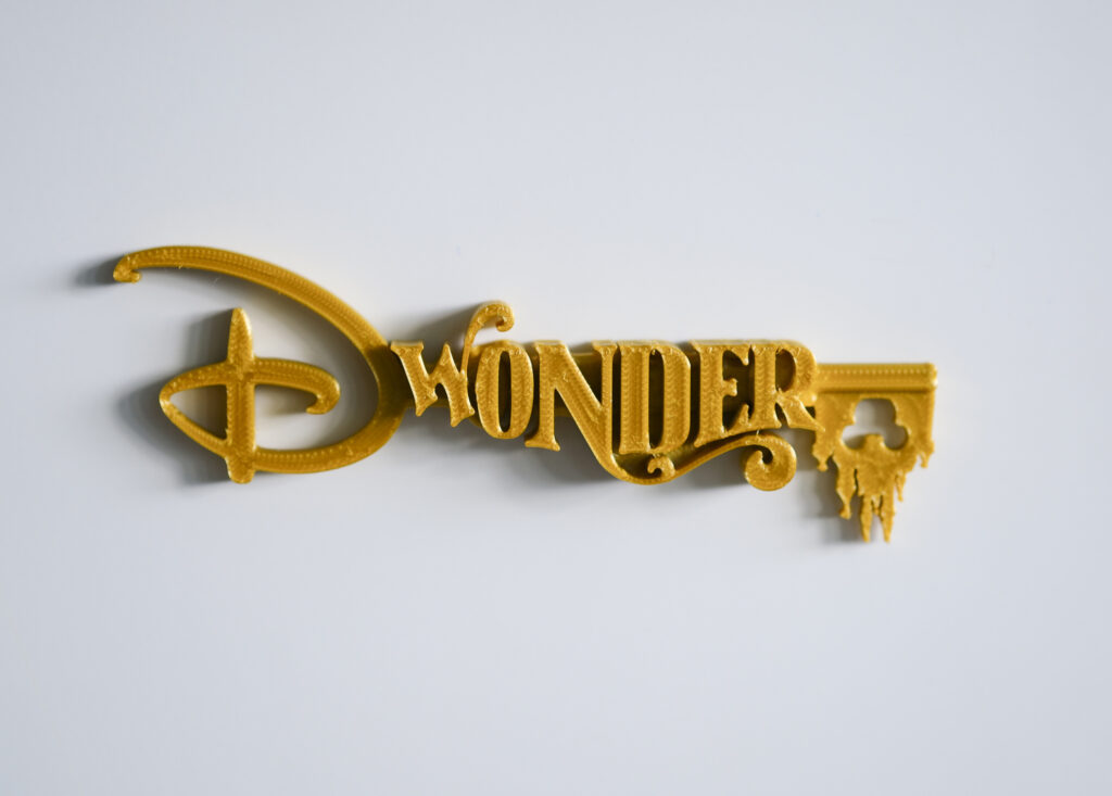 DCL Wonder Key Cruise Ship Magnet 3d Print - Magical Pixel Shop